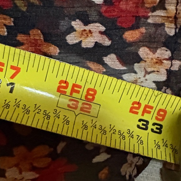 Easel Multicolor Floral Long Sleeve Dress - Picture 4 of 6